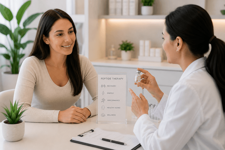 Peptide Therapy in San Jose: A Personalized Approach to Energy, Recovery, and Healthy Aging Support